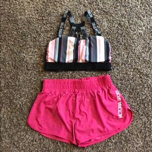 Victoria Secret Sport Bra/Shorts